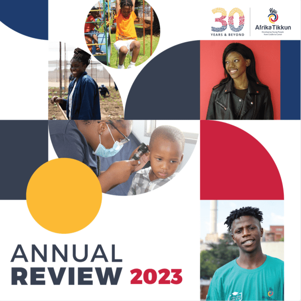 Cover of the Afrika Tikkun Annual Review 2023