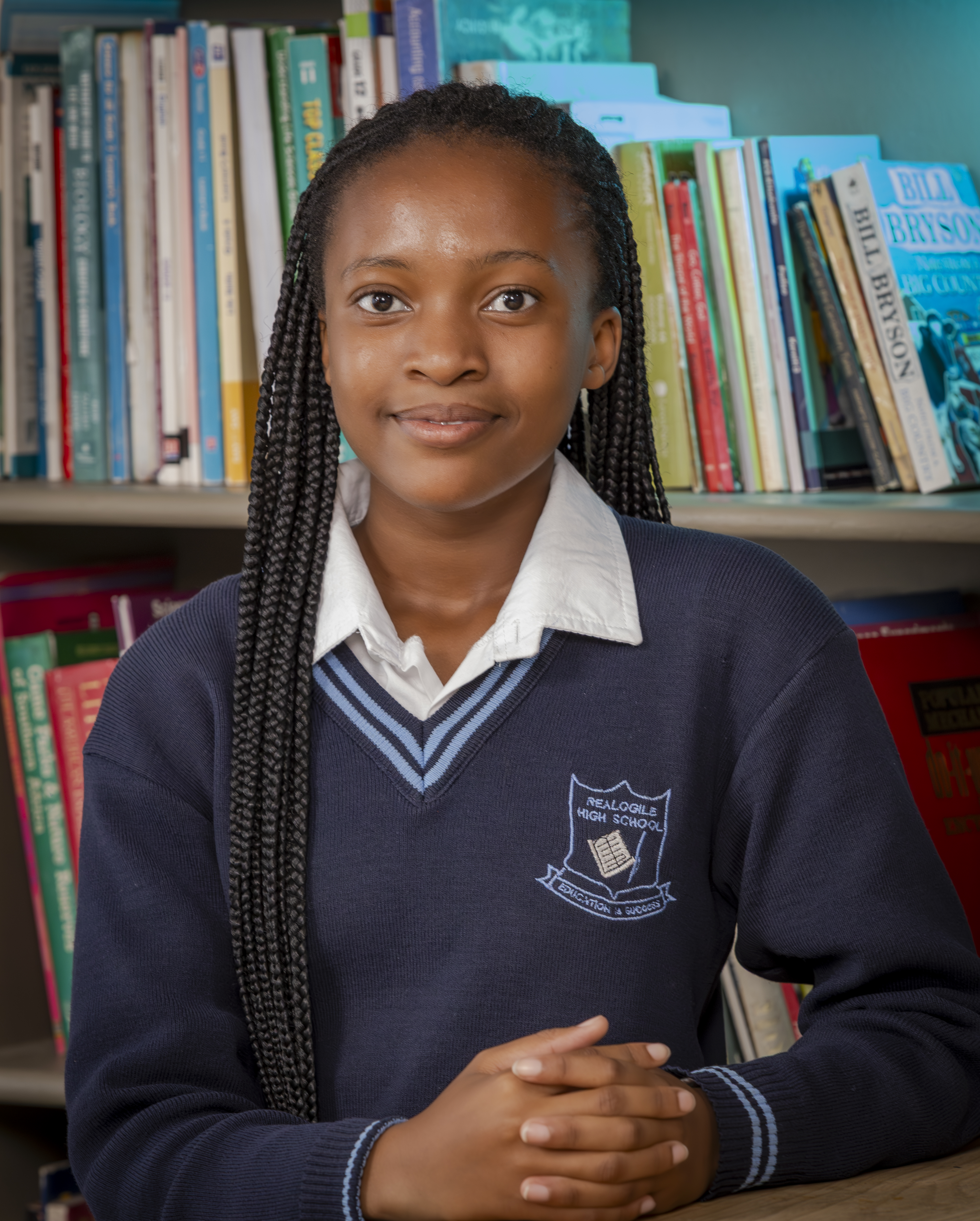 A young Afrika Tikkun participant developing digital skills