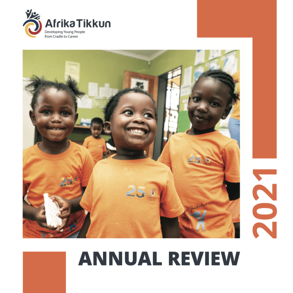 Cover of the Afrika Tikkun Annual Review 2021