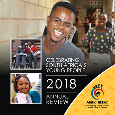 Cover of the Afrika Tikkun Annual Review 2018